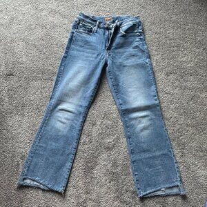 Mother, The Insider Crop Step Fray, Deep Breaths